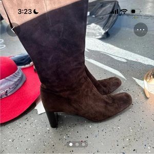 Brown boots